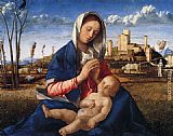 Giovanni Bellini Virgin and Child painting